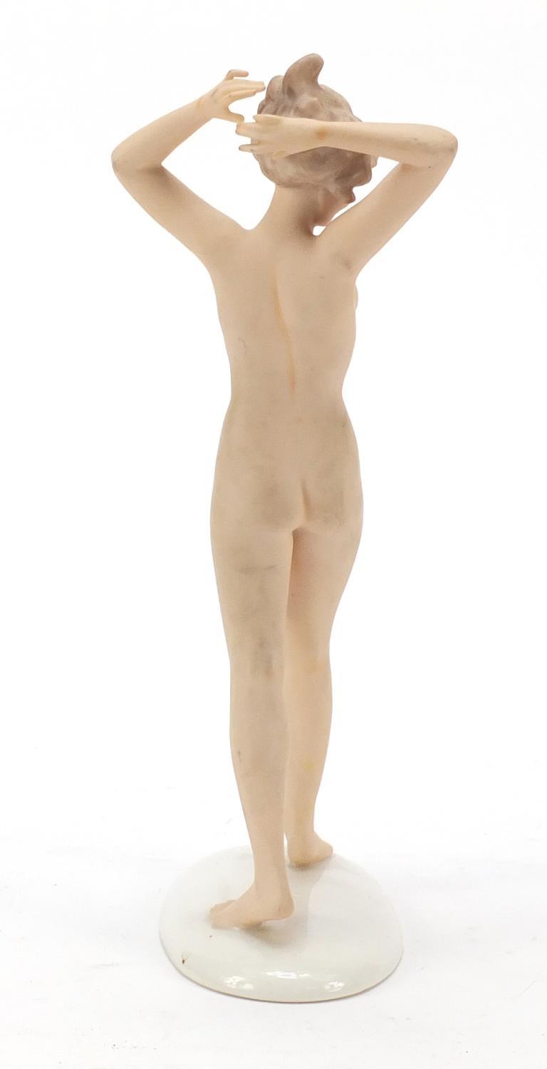 Wallendorf, German porcelain figurine of a standing nude female, 28cm high - Image 5 of 9