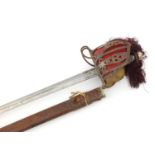 British military interest Highland Infantry sword by Henry Wilkinson of Pall Mall London, with