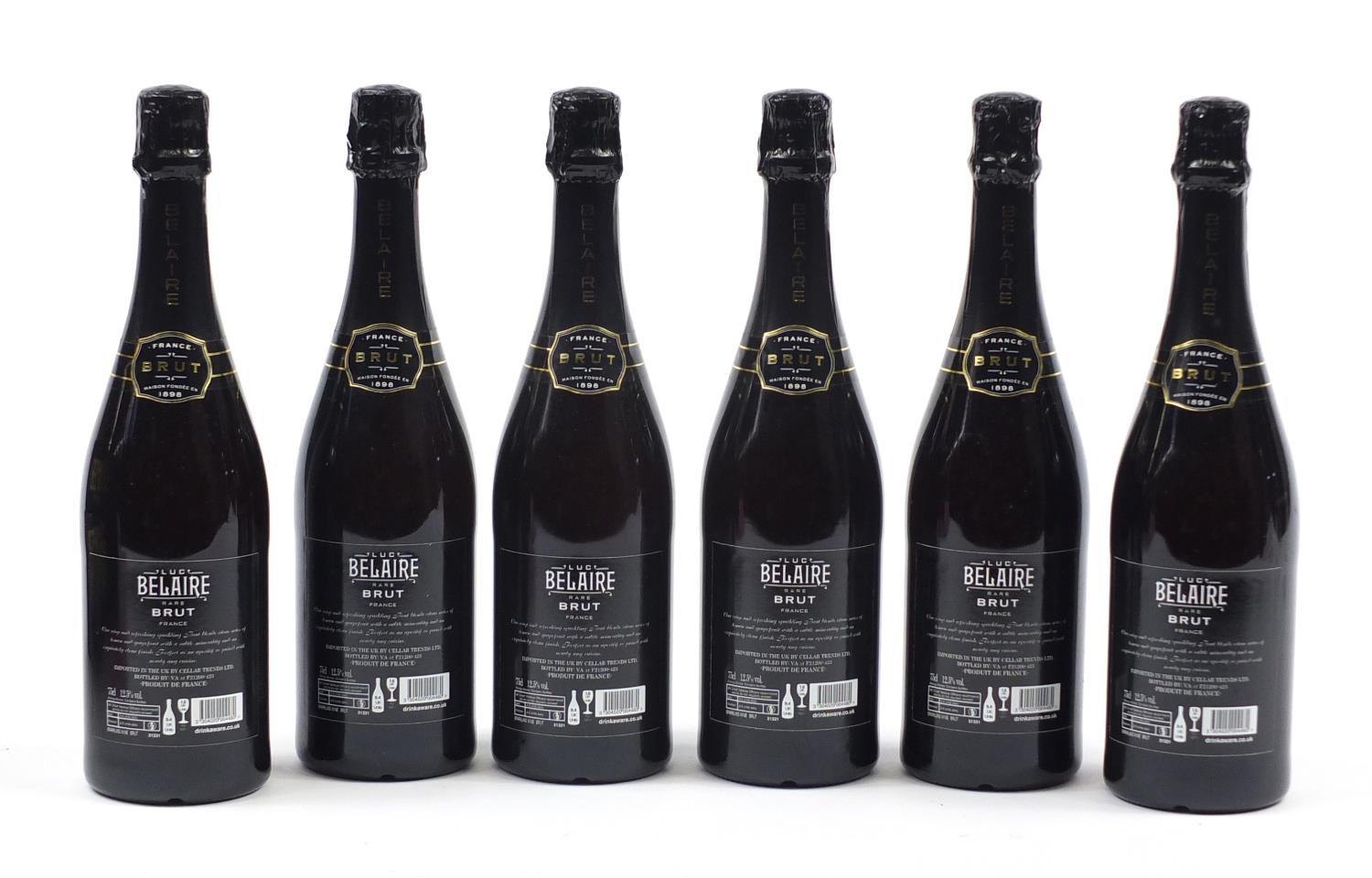 Six bottles of Luc Belaire sparkling rosé with boxes - Image 2 of 2