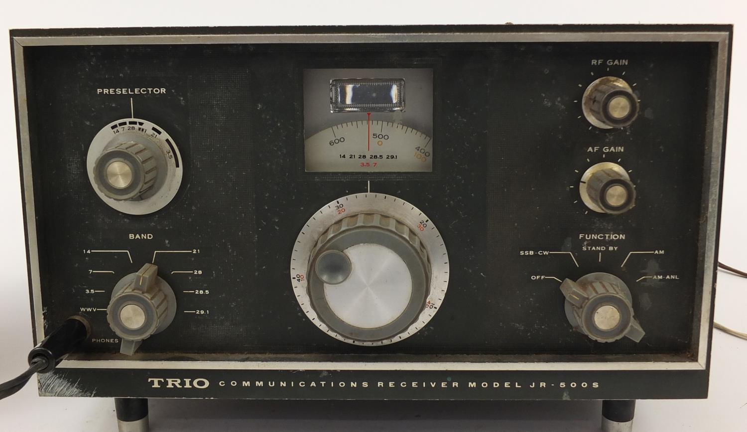 Trio Communications receiver model JR-5085, 33cm wide - Image 3 of 11