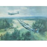 Michael Turner - Final Victory, print in colour, signed by the artist and Frederick W Town,