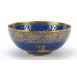 Carltonware bowl decorated in the Pagoda pattern numbered 2364, 23cm in diameter