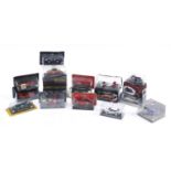 Die cast vehicles with boxes including Official Licence Ferraris and British Touring Champions