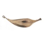 Vivianna Torun Bulow-Hube for Georg Jensen, Plume brooch, pattern number 391, 10cm in length, 26.5g