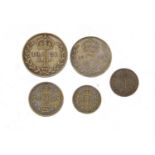 George V 1921 Maundy coin set and one other
