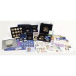 British coinage, stamps and medallions including Super Size Diamond Jubilee 65 ML coin, 2012 Diamond