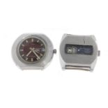Two vintage gentlemen's wristwatches comprising Grovana and Timex