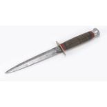 British military interest fighting knife, 26.5cm in length