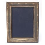 Keyford Frames Ltd, rectangular silver easel photo frame, London 1986, 26cm x 20cm