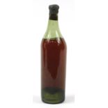 Bottle of 1851 Cognac, embossed Louis de René cognac 1851 to the cap