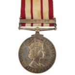 British military Elizabeth II Naval General Service medal with Near East bar awarded to C/M,952947.
