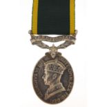 British military World War II Territorial Efficient Service medal awarded to 2028162.SPR.T.