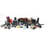 Vintage and later cameras, lenses and accessories including Pentax, Kodak, AGFA, Miranda 70-210MM