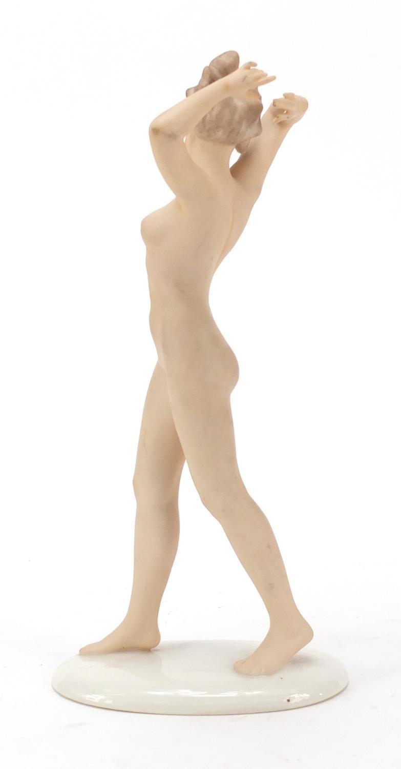 Wallendorf, German porcelain figurine of a standing nude female, 28cm high - Image 4 of 9