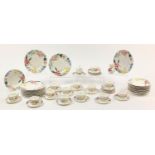Villeroy & Boch Flora Bella dinner and teaware including plates and cups with saucers
