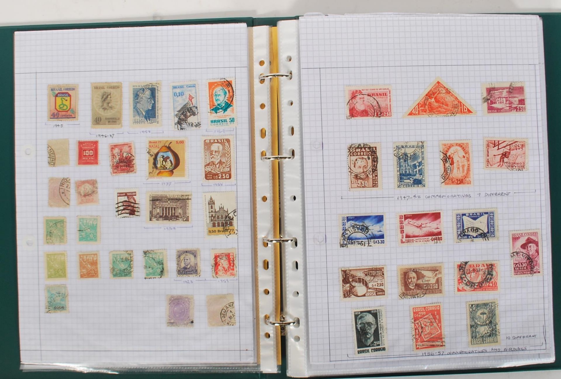 A large life time collection of world stamps acros - Bild 35 aus 78