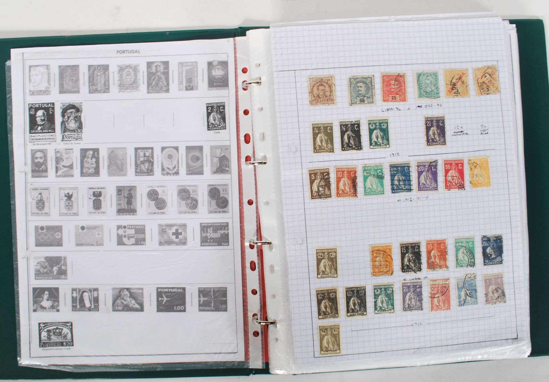 A large life time collection of world stamps acros - Bild 44 aus 78