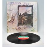 Rare- A vinyl long play LP record album by Led Zeppelin – Led Zeppelin IV – on Atlantic label –