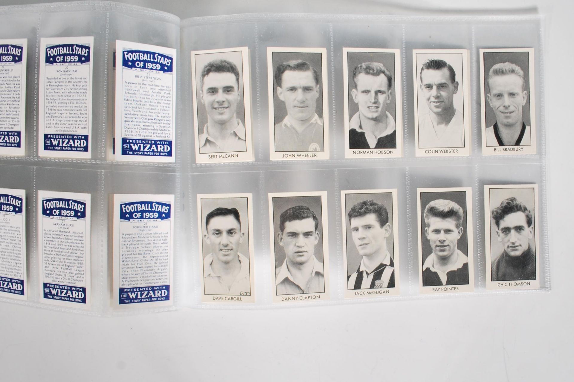 A full set of 44 football trade Cards, Complete Set, D.C. Thomson and Co Footballers Stars of - Bild 4 aus 5