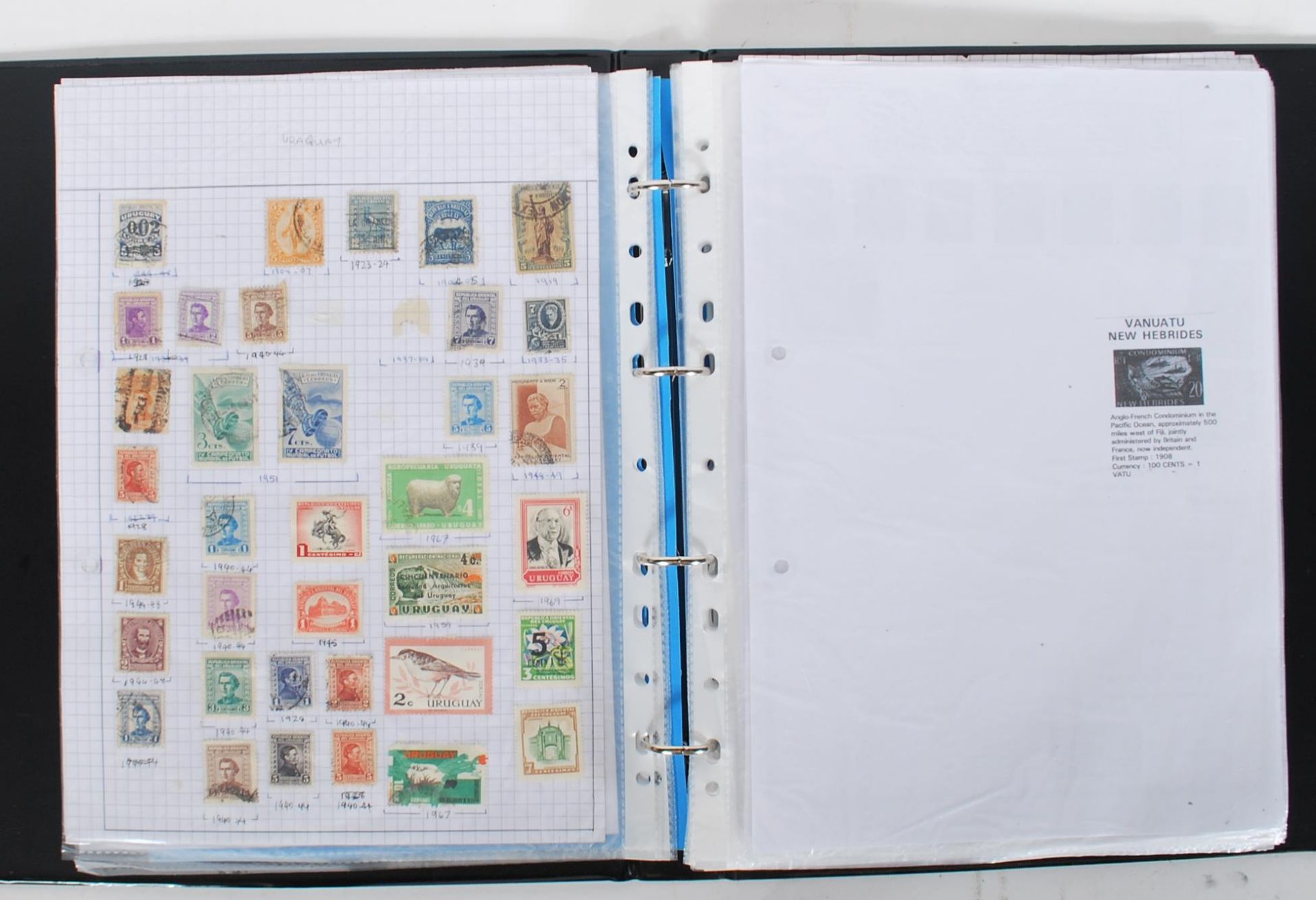 A large life time collection of world stamps acros - Bild 6 aus 78