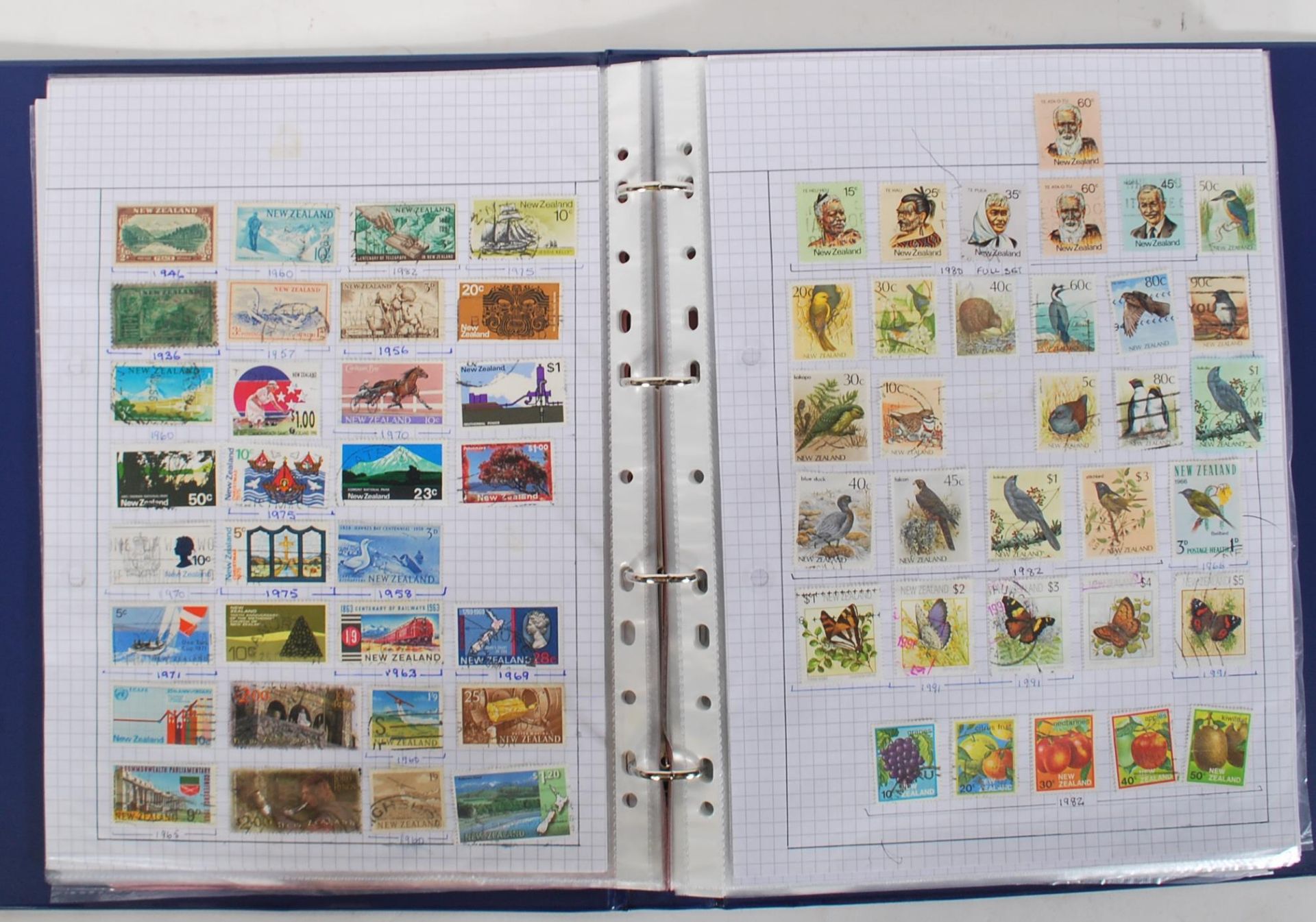 A large life time collection of world stamps acros - Bild 47 aus 78