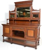 A large impressive late Victorian mahogany two ton
