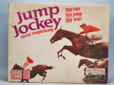 A rare original vintage Triang made JJ300 Jump Jockey Electric Steeplechasing slot car horse