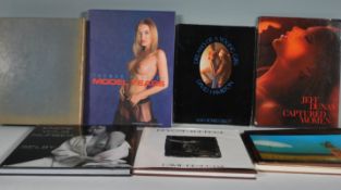 Erotic photographic books - A group of erotic books covering various styles and subjects to
