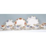 A Royal Albert  Moonlight Rose pattern part tea service comprising cups, saucers, plates etc