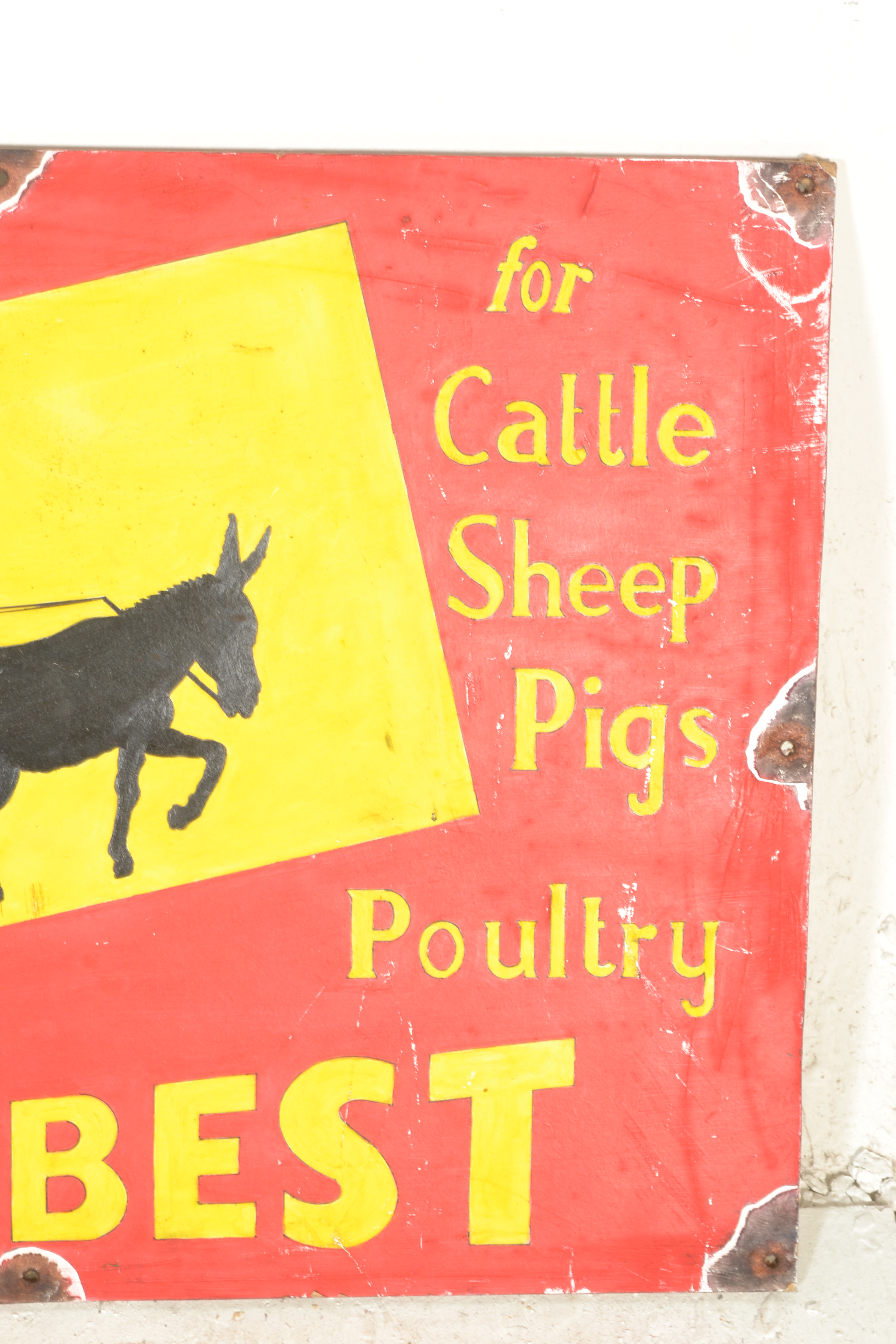 A contemporary artist's impression of a vintage enamel advertising sign on board for Spillers 'For - Image 3 of 5