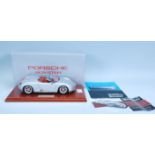 Collectible Model Porsche Boxter Scale 1/18 Produced by GWILO International fashioned in heavy