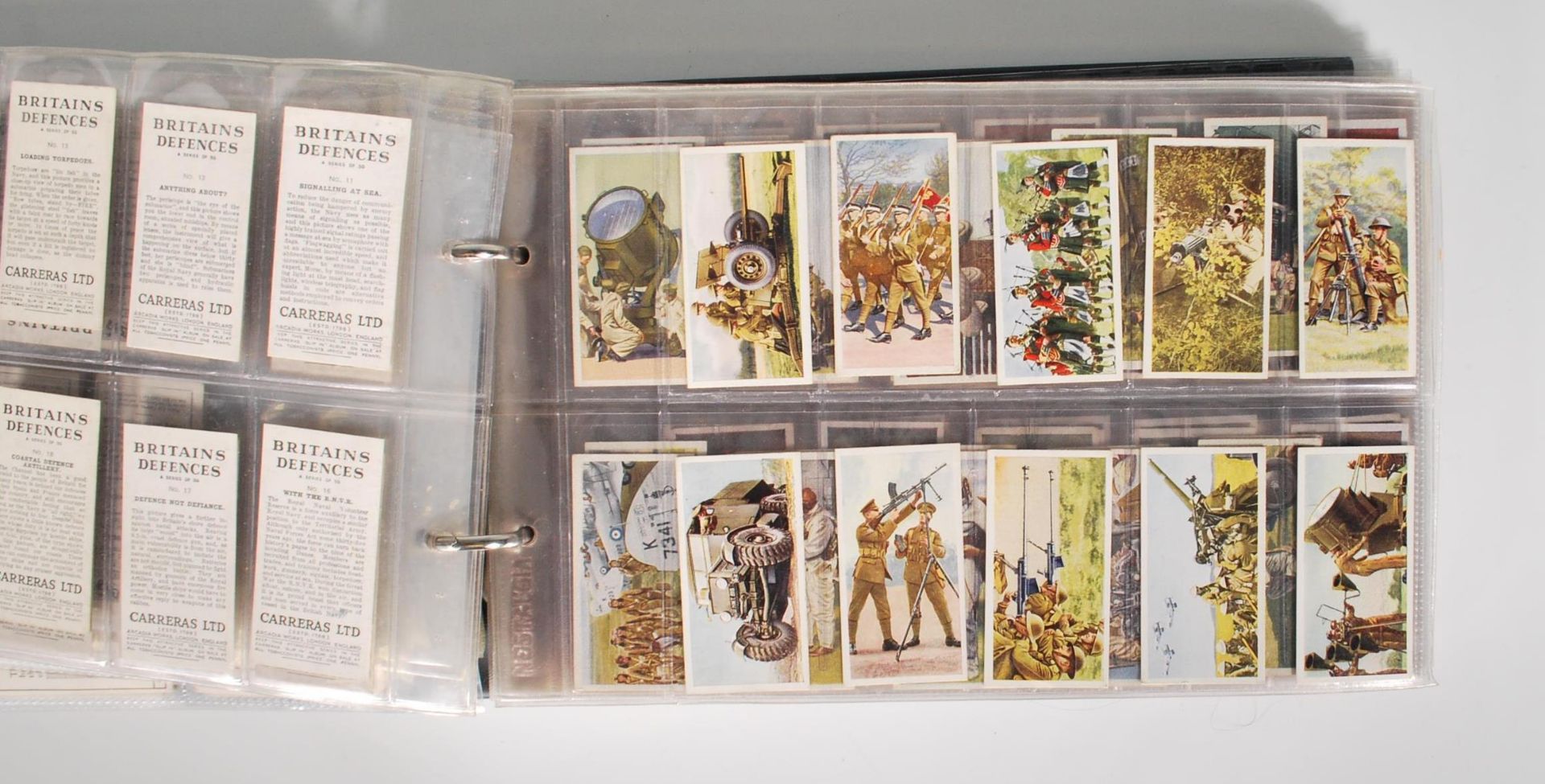 A collection of vintage carreras cigarette cards, full sets to include; amusing tricks and how to do - Bild 3 aus 8