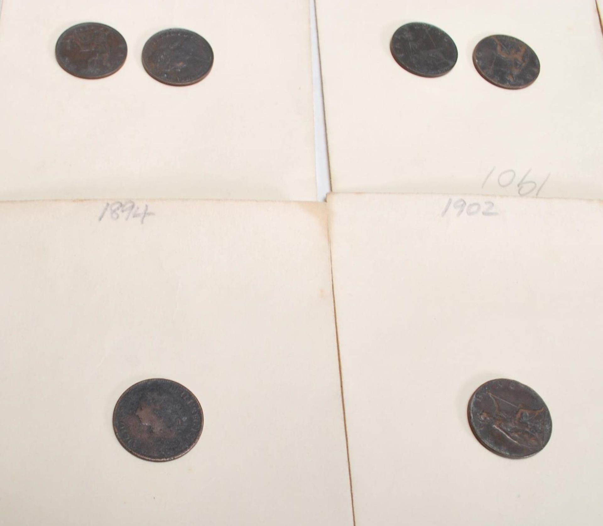 A collection of coins dating form the 19th Century to include full and half silver coinage Six