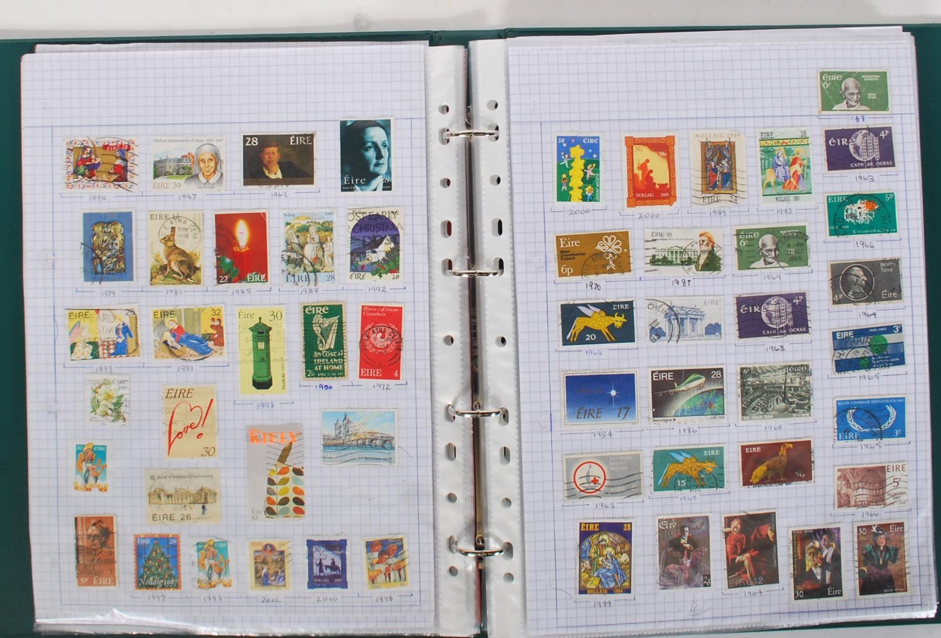 A large life time collection of world stamps acros - Bild 61 aus 78