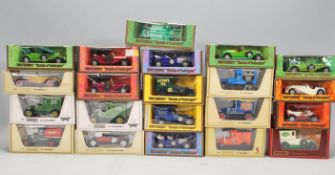 A collection of 20+ original vintage Matchbox Models Of Yesteryear scale diecast models from the Y