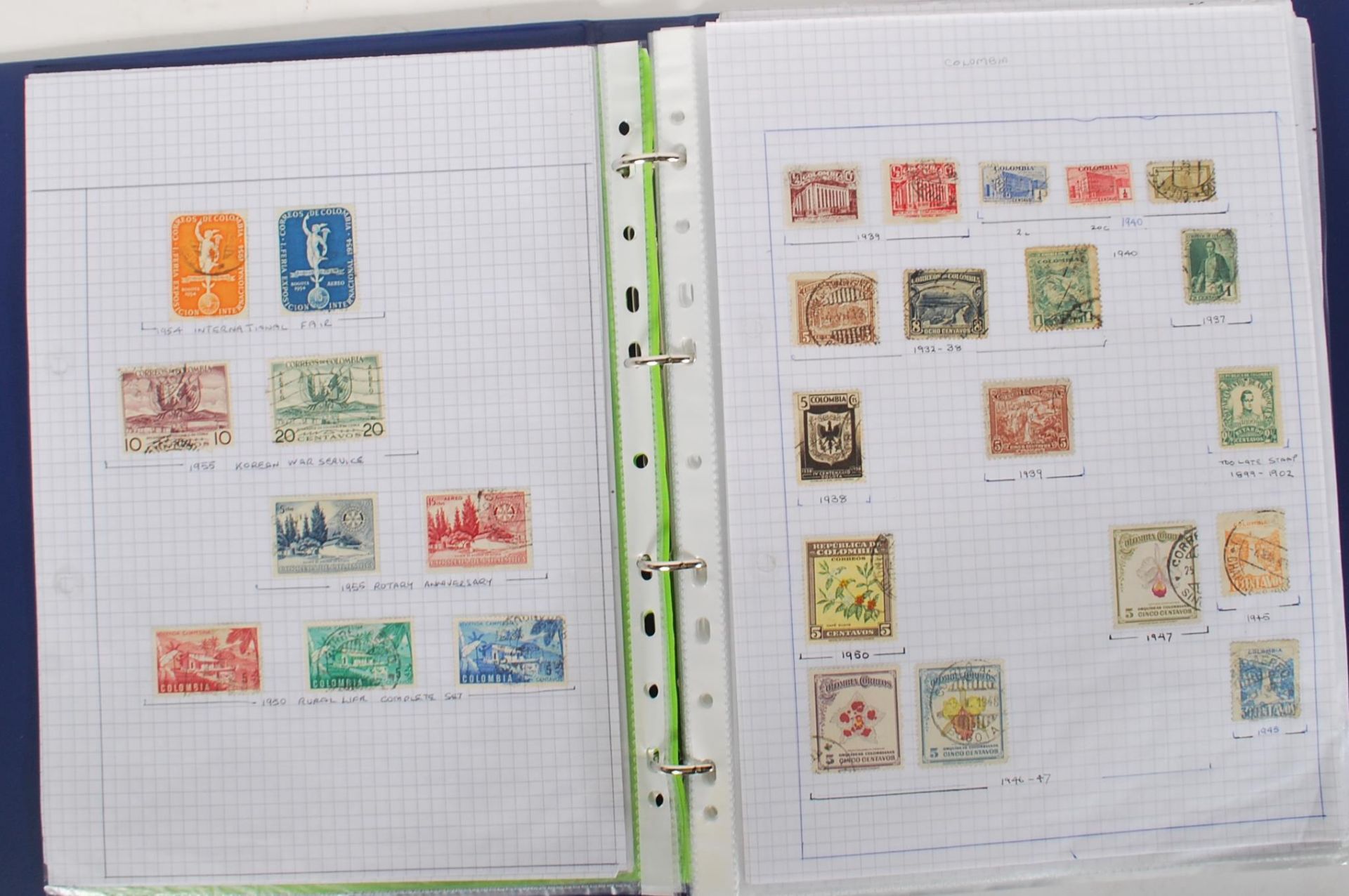 A large life time collection of world stamps acros - Bild 28 aus 78