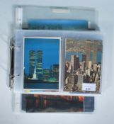 WORLD TRADE CENTER / CENTRE - Twin Towers New York USA. Collection (62) of WTC pre 9/11 postcards.