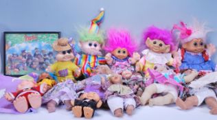 A collection of assorted vintage dolls comprising of 7x believed Berenguer made vinyl expression