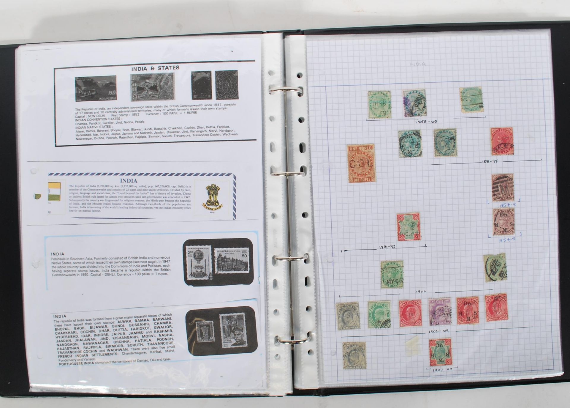 A large life time collection of world stamps acros - Bild 78 aus 78