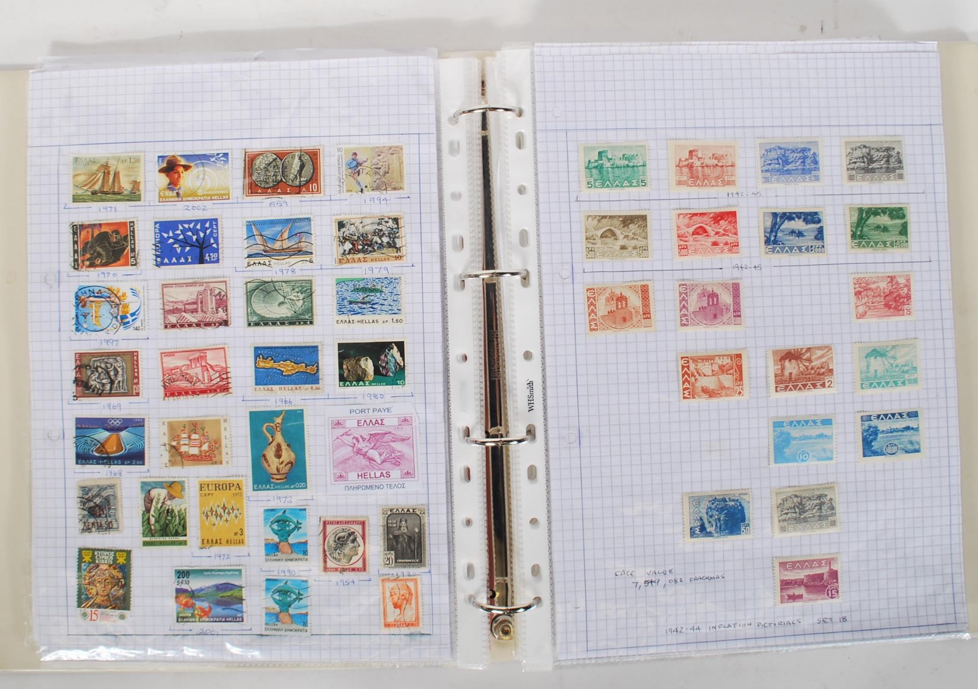 A large life time collection of world stamps acros - Bild 70 aus 78