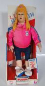 A boxed Little Britain Talking Plush Toy of Vicky Pollard. Appears to never have been out of box.