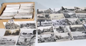 UK POSTCARDS x1000 Black & white real photographic pictorial. Much sought after type. Mostly