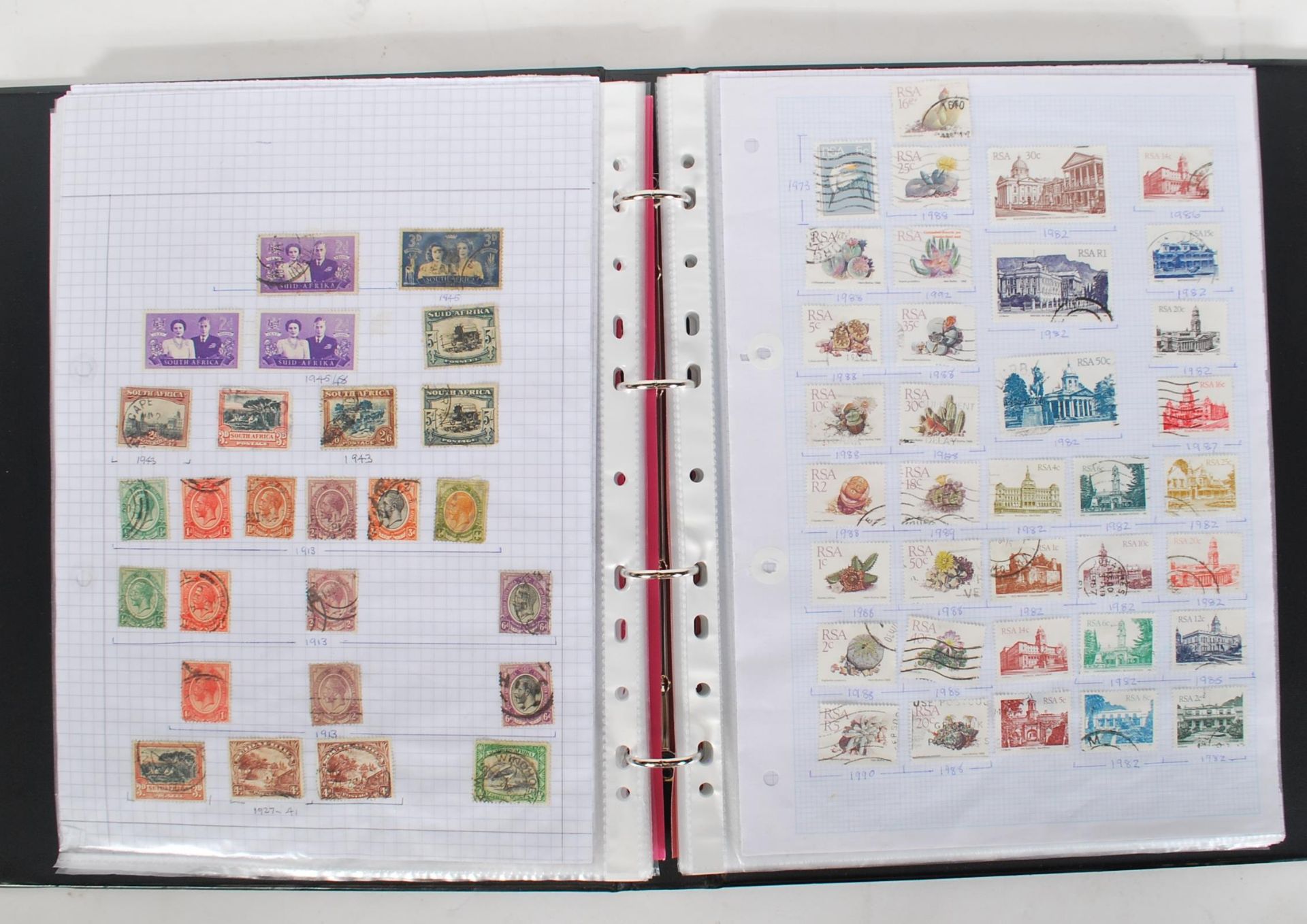 A large life time collection of world stamps acros - Bild 22 aus 78