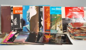 A collection of records to include 78's and 45's to include Bob Dylan, Schmilsson, Adam Faith, Roy
