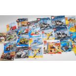 A collection of Lego unopened packs to include Creator, Pirates Of The Caribbean, City, Pharaoh's