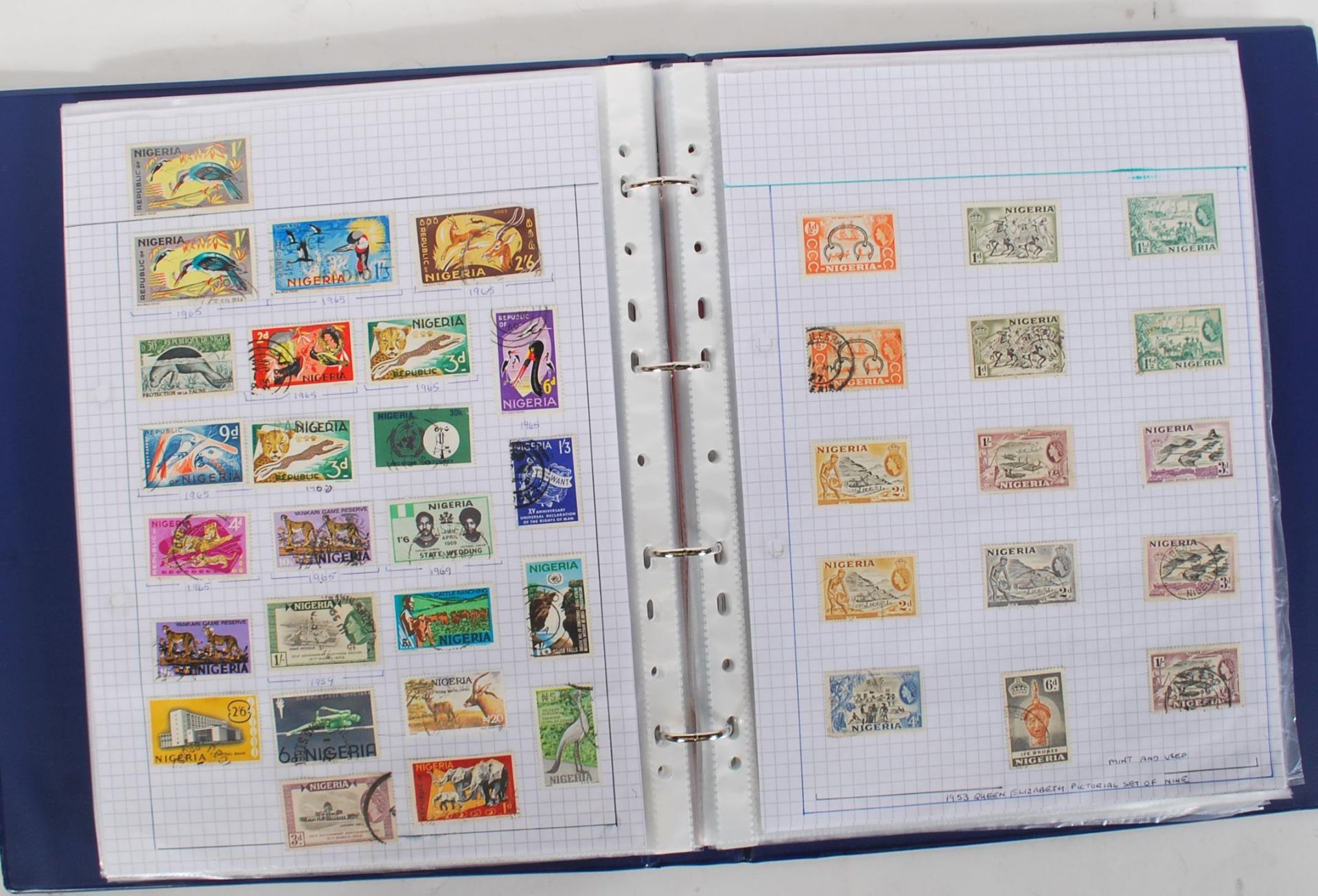 A large life time collection of world stamps acros - Bild 49 aus 78