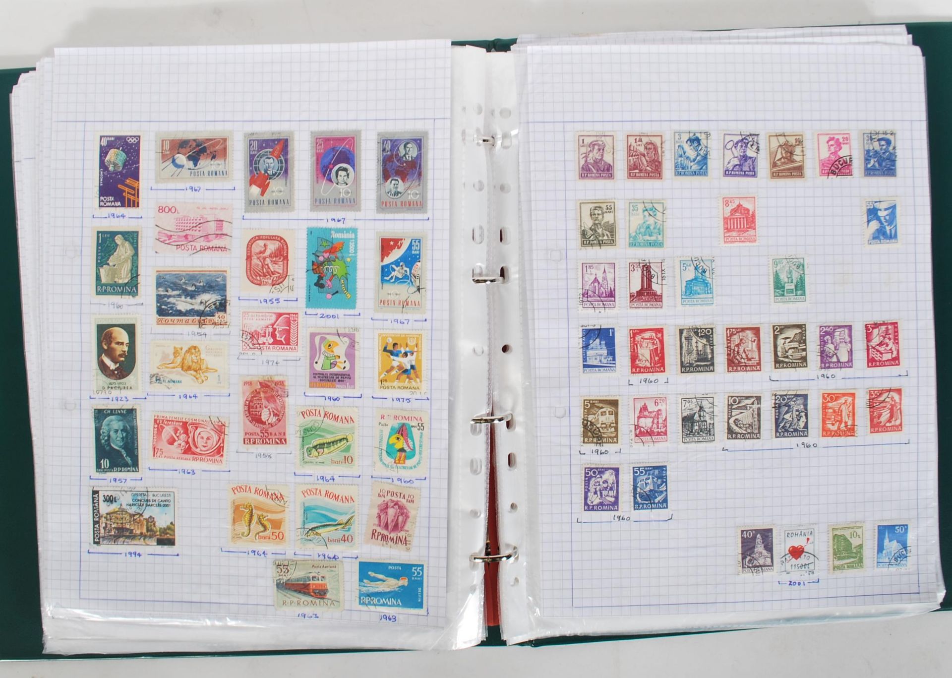 A large life time collection of world stamps acros - Bild 46 aus 78