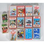 A collection of original retro 1970's Top Trump card sets to include Tanks, Windjammers Series 2,
