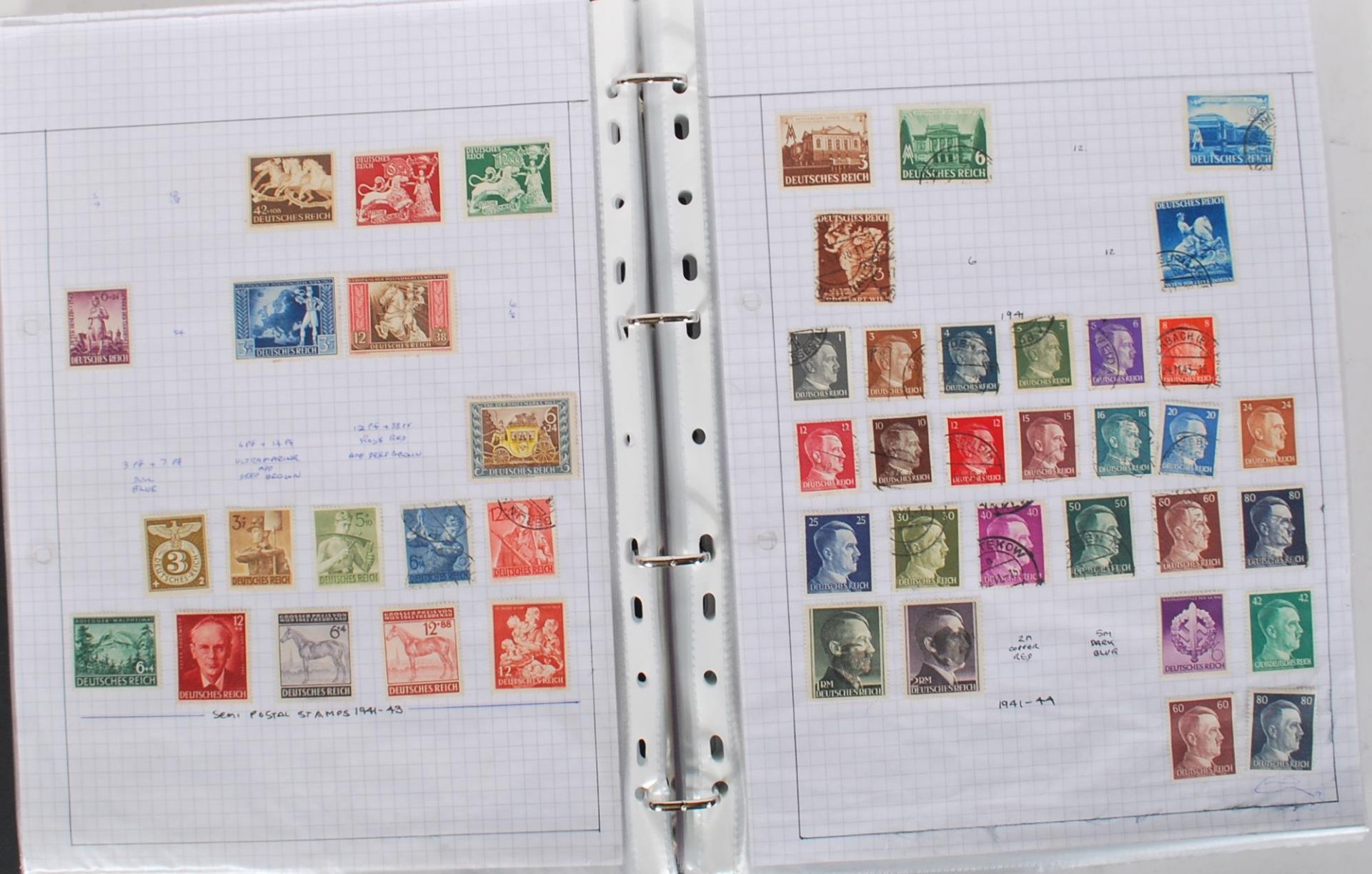 A large life time collection of world stamps acros - Bild 57 aus 78