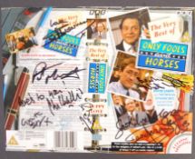 ONLY FOOLS & HORSES - CAST AUTOGRAPHED VHS COVER